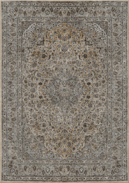 dal passato 11307-kashan - handmade rug, persian (India), 40x40 3ply quality